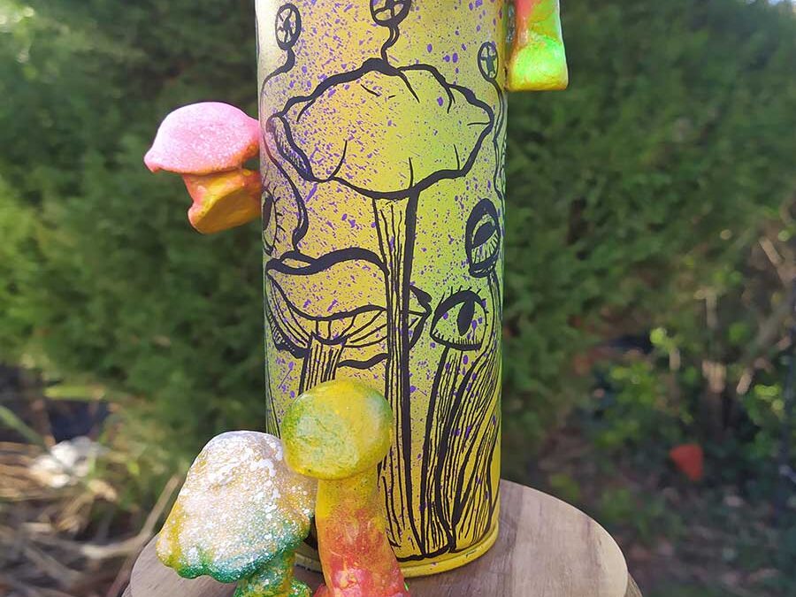 Mushrooms Sculpture